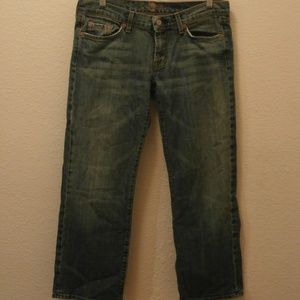 7 for all mankind US Size 30 Crop Bootcut Light